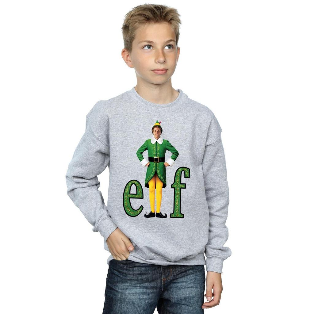 Elf Pojkkompis Logga Huvtröja