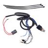 Vehicle Cable 12V Wire Bundle Waterproof Auto Light Wiring Set Clear Turn Signal Light Wiring Universal Horn Wiring