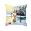 Weihnachtskissenbezüge Schneemann Kissenbezug Vintage Weihnachten Xmas Winter Hausdekoration Wohnzimmer Haus Dekorativ