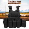 Camouflage Nylon Taktische Weste Militärstil Körperpanzer Plattenhalter Outdoor Ausrüstung mit MOLLE Kampfweste für die Jagd