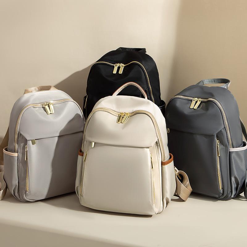 New Korean Oxford Anti-Theft Laptop Backpack Women Commuter Large Travel Daypack Casual 2026 Stylish