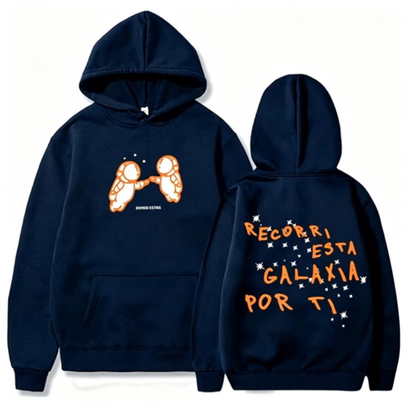 Europe and America Fashion Trend Retro Hoodie Men's Women's Street Pullover Casual Loose Vintage Sweatshirt Unisex Hoodie Top