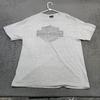 Harley-Davidson Las Vegas Shirt Herren XL Grau Bar Shield Grafik T-Shirt Doppelseitiges Unisex T-Shirt