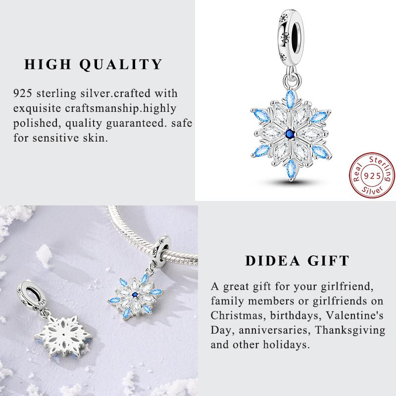 New copper Charm Bead Charms Penguin Snowman Snowflake Woman Man Love Heart Bead Charms Compatible With Authentic Pendant Bracelets Charm Bead Charms
