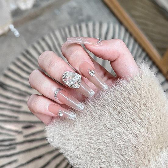 10Pcs Nail Art Rhinestones Sparkling Metal Ornaments Nail Art Accessories for DIY Crafts Nails Clothes Shoes Jewelry