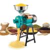 Moedor de Grãos Elétrico, Moedores de Especiarias Comerciais de 50 kg/h, Máquina Trituradora em Ferro Fundido de 2200W com Pés de Borracha Antiderrapantes