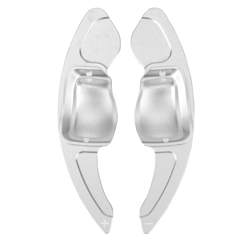 For VW Golf 5 6 MK6 GTI R Jetta MK5 Passat B6 B7 CC Polo Sharan Tiguan Auto Replacement Steering Wheel Paddle 2Pcs/set Extension Shift Cover