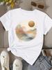 (Taille asiatique) tendance années 90 mignon Vêtements Femme T-shirt Femme Haut Mode Femme Manches Courtes T-shirts Graphiques Imprimé T-shirt