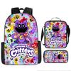 Nightmare Critters Nightmare Creeps Backpack, Nightmare Lamb Student School Bag Meal Bag Pencil Case