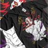 Kuko Harai tričko hypnosis mic Dívka Anime samatoki Kawai Černé tričko Všechny velikosti