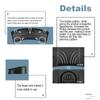 USB Foot Switch Universal Control Key Customized Computer Keyboard Action Pedal for Medical Devices