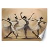 Wallpaper Ballerinas Dancing Vintage