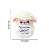 Crochet Positive Energy Dolls Cute Mini Pocket Hug Knitted Potatoes Handwoven Figurine Crafts Kawaii Crochet Animals Xmas Gifts