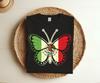 Mexico Mexican Flag Independence Day Butterfly Kids Viva Mexico T-Shirt, Party Festival Costume Gift, Latina Birthday Present Tee,