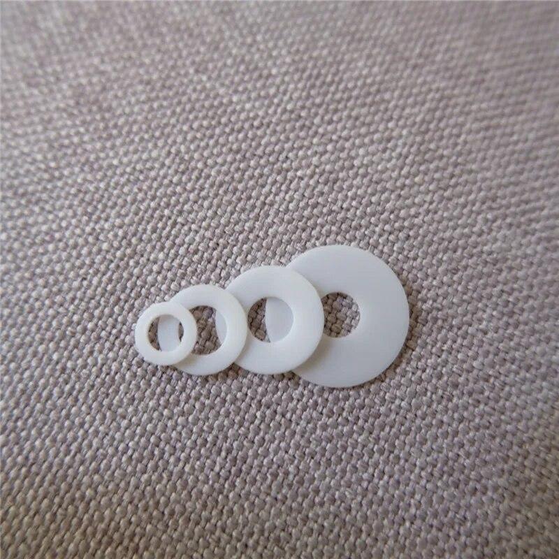 50pcs/lot Outdoor Knife Main Shaft Accessories PTFE Gasket Plastic Non-standard Custom Folding Knife Gasket Tool Parts