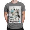 Metal Gear Solid 2 Poster Grafik 100% Baumwolle T-Shirt Metal Gear Solid T-Shirts Oberteile Für Unisex