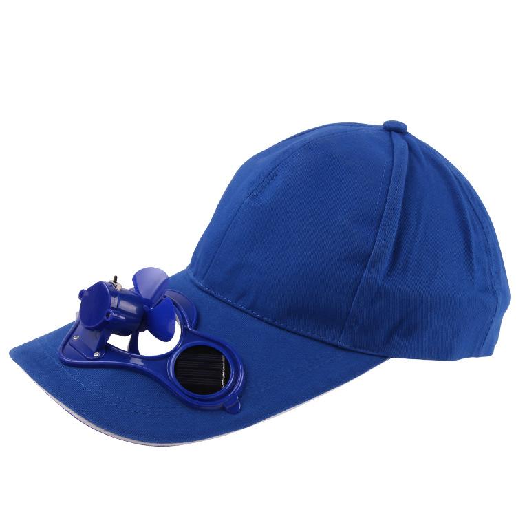 Fan Cooling Baseball Hat Outdoor Novelty Hiking Camping Solar Sun Cap for Men Women Adjustable