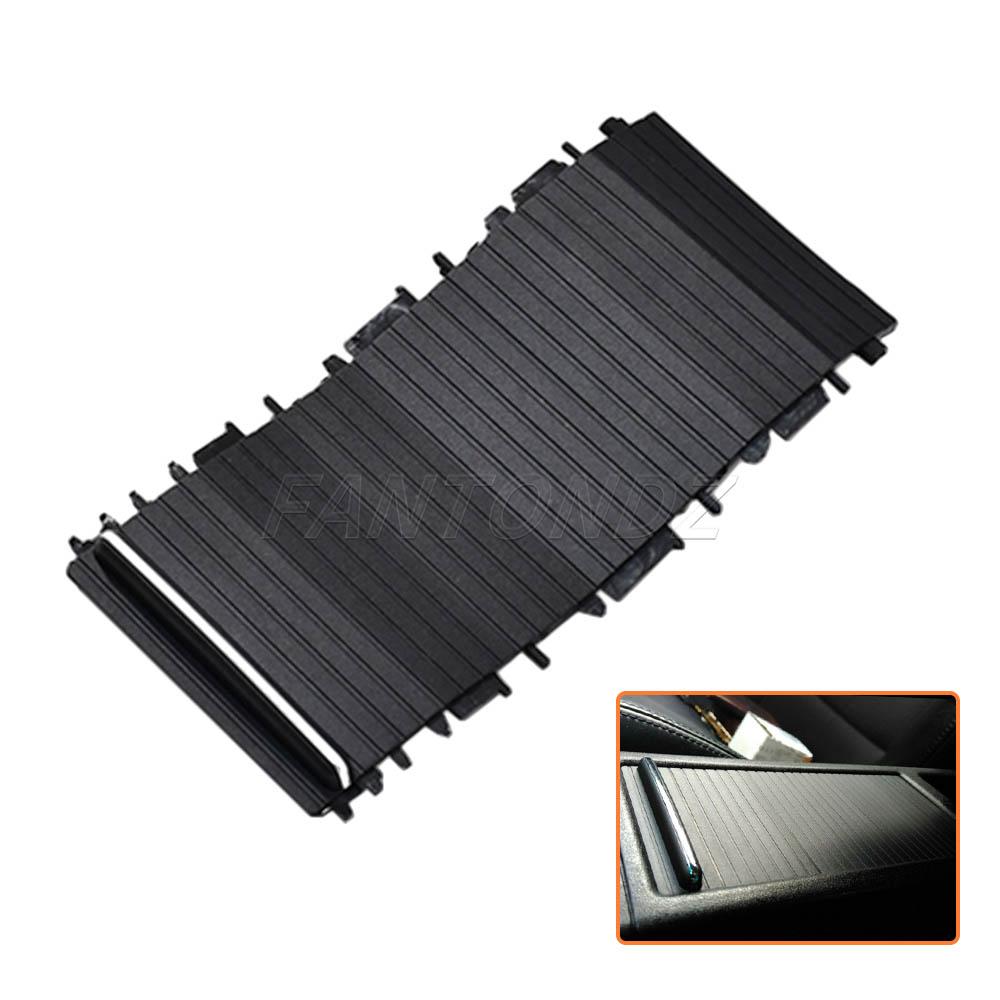 For BMW 3 Series E46 1998-2005 Car Center Console Sliding Shutters Cup Holder Roller Blind Cover