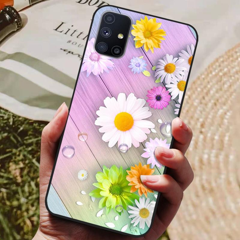 For Samsung Galaxy M51 Case Wolf Cartoon Silicon Soft TPU Back Cover For Samsung M51 Phone Cases GalaxyM51 M 51 M515F Coque