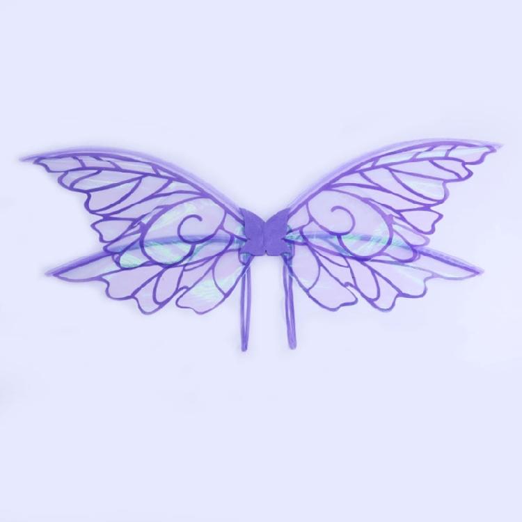 Butterfly Wing Costume for Girl Cosplay Party, Halloween, Christmas, Birthday, Halloween Cosplay Fairies Wing Costume