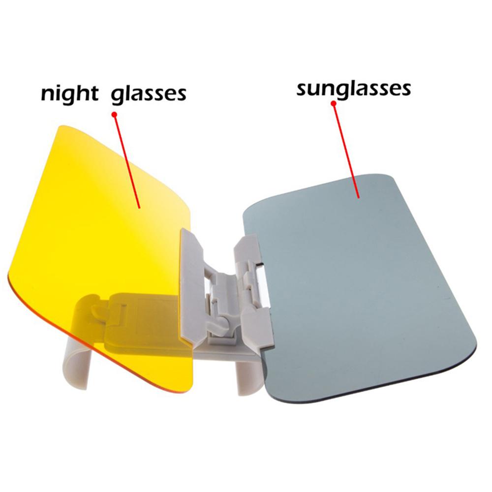 Car Sun Visor HD Anti Sunlight Dazzling Goggle Day Night Vision Driving Mirror UV Fold Flip Down Clear View