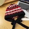 Knitted Hat Children's Winter Retro Hat Bag Hat Warm Ear Protector Wool Hat