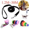 1.2M-30M Long Leash for Dogs Overlength Dog Leash Puppy Outdoor Training Nylon Rope Dog Accessories Extended Control Dog Leashes