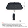 G23 Digital GPS Speedometer Universal HD LCD Color Font Projection HUD Multi‑Functional Car Head Up Display Tester