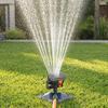 Garden Water Sprinkler, Adjustable Lawn Sprinkler, Oscillating Sprinkler with 16 Nozzles, Lawn Irrigation Sprinkler for Yard Watering Garden Plants