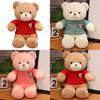Teddybär Stoffpuppe mit Pullover Design für Geschenk und Sammler