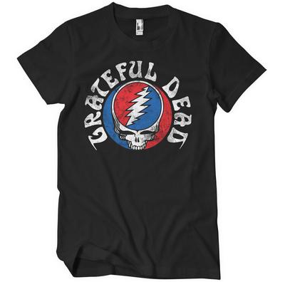 Officially Licensed Grateful Dead Distressed Mens T-Shirt