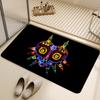 Tapis de porte Couloir de prière Tapis de salon Tapis de sol pour pieds Tapis de salle de bain Tapis de sol Tapis antidérapant pour couloir Décoration intérieure Tapis de balcon Zeldas
