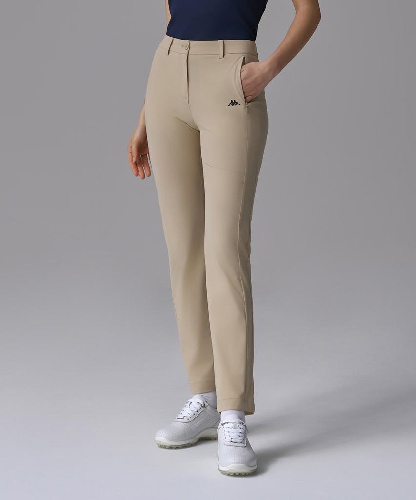 Kappa Golf Basic Straight Pants Women'S Beige