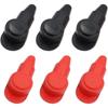 Insulation Cap for Cables Red and Black Battery Pole Caps Car Battery Cable Lugs Battery Pole Cover Car