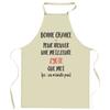 Tablier de cuisine - Planetee Lydie « Ça n'existe pas » - Impression France - Coton épais - Liens ajustables