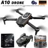 New A10 Pro Mini Drone Profesional 8K Duel HD Camera Fly 25Min Obstacle Avoidance Brushless Foldable 5G WIFI Quadcopter Optical Flow RC UAV