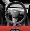 Three-Section All-Season Steering Wheel Cover for Tesla Model Y/3