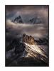 Picture Poster In a Frame 53x73 Cm Mountains P2021