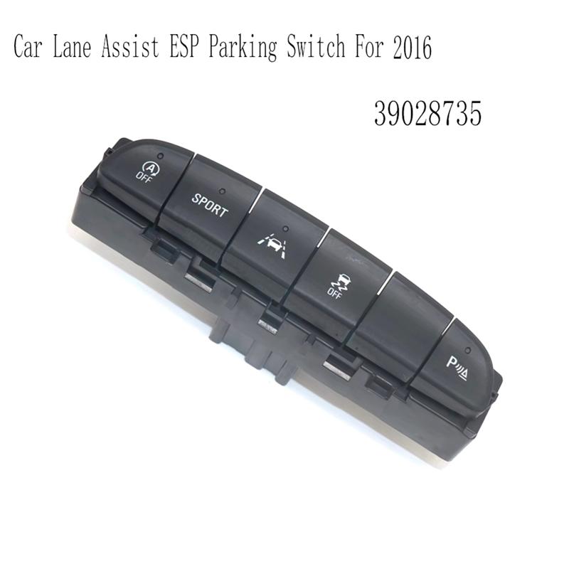 A03Z-Sport Lane Assist ESP Parking Switch Automatic Start-Stop Parking Traction Control Switch For Opel Astra K 2016 39028735
