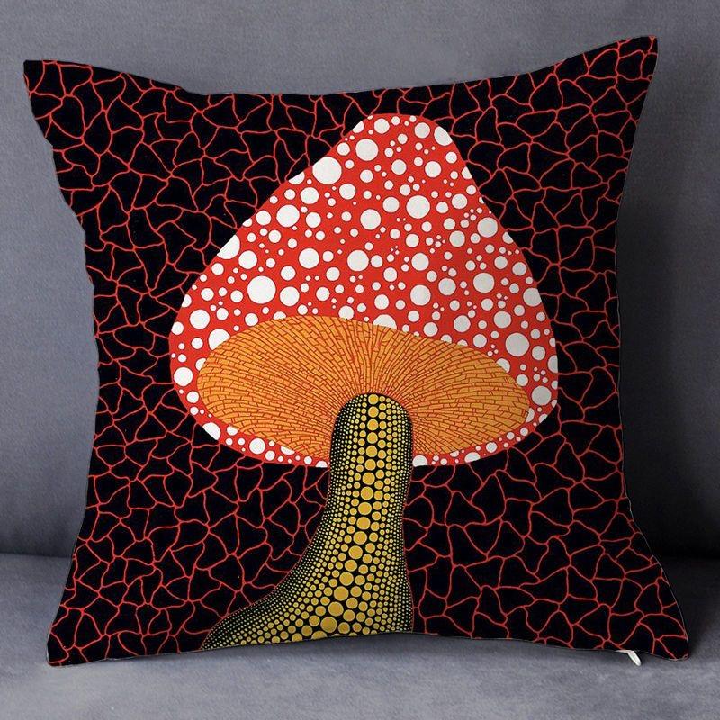 Japanese Yayoi Kusama Wave Point Pumpkin Home Decor Cushion Pillow Case Cover Hotel Bar Office Car Art Pillowcase
