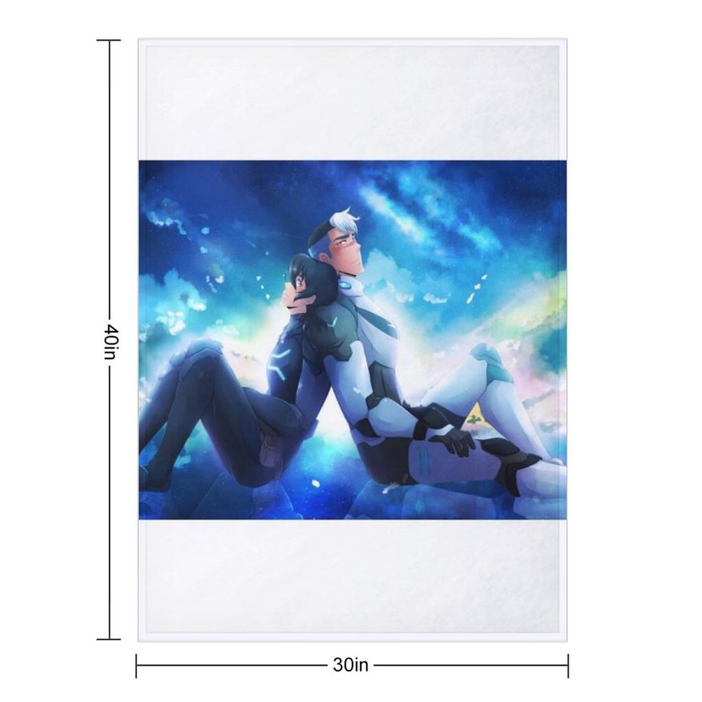 Sheith Kuscheldecke Manga Kariert Warm lustiges Geschenk Decken