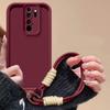 För Xiaomi Redmi 9 Prime Skal Xiaomi Redmi 9 Prime Telefonskal Vävsnodd Skydd Hudkänsla Skydd Stöttåligt skal