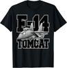 Neues limitiertes F-14 Tomcat Marine Militär Kampfjet Flugzeug Cartoon T-Shirt Tops Tee