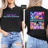 Tricouri cu imprimeu Vânătorii de Demoni K-Pop Noi Femei Bărbați Vară Cool Mânecă Scurtă Tricouri Casual Femeie Topuri cu Gât Rotund