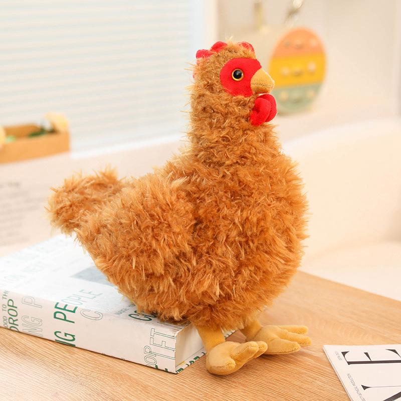 Cute Chick Plush Toy - Realistic Chicken Doll, Soothing Companion for Kids, Perfect Birthday Gift for Girls