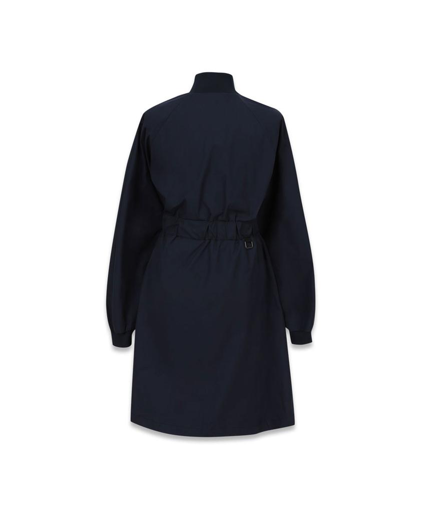 Mackie Front Zip-Up Dress Navy