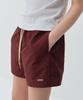 BENSIMON Nylon Banding Shorts - Dark Maroon