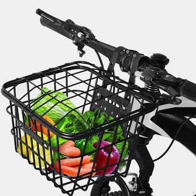 Kinder Mountainbike Vorderradkorb Zubehör mit Deckel Praktisch Jungen Mädchen Hängendes Fahrrad
