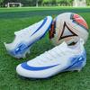 Nouvelles Chaussures de Football Légères Antidérapantes Basse Coupe, Chaussures de Football pour Compétition et Entraînement sur Pelouse Artificielle pour Jeunes Hommes et Femmes