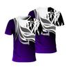 Summer Fashion Sport Quick Dry Men Loose Comfortable Daily Casual Round Neck Short-sleeved 3D Printed Men's T-shirt